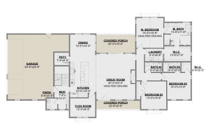 Main Floor  for House Plan #1462-00167