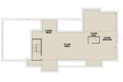 Basement for House Plan #1462-00167