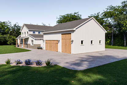 Barn House Plan #1462-00168 Elevation Photo