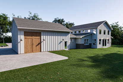 Barn House Plan #1462-00168 Elevation Photo