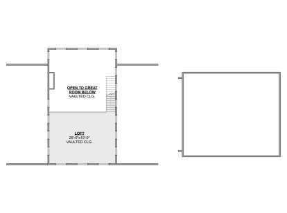 Loft for House Plan #1462-00168