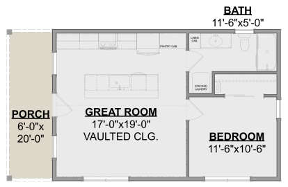 Main Floor for House Plan #1462-00169