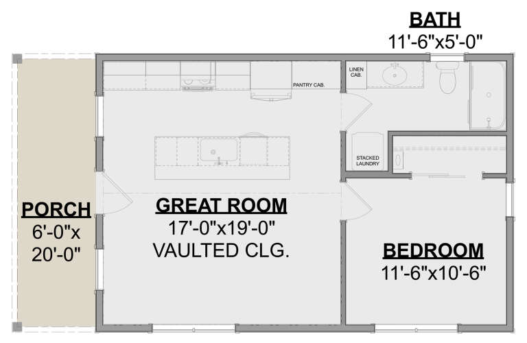 House Plan House Plan #34006 Drawing 1