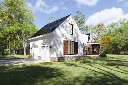 Modern Farmhouse House Plan #8687-00026 Elevation Photo