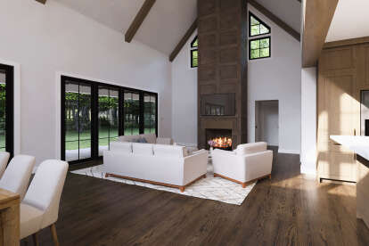Modern Transitional House Plan #8687-00027 Additional Photo