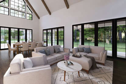 Modern Transitional House Plan #8687-00027 Additional Photo