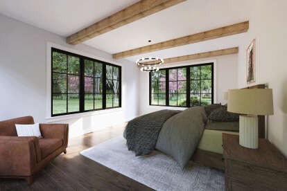 Modern Transitional House Plan #8687-00027 Additional Photo