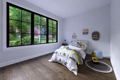Modern Transitional House Plan #8687-00027 Additional Photo