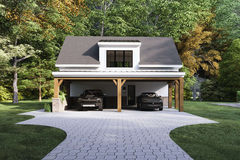 House Plan House Plan #34011 Front Elevation 