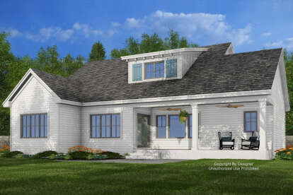 Modern Farmhouse House Plan #098-00654 Elevation Photo