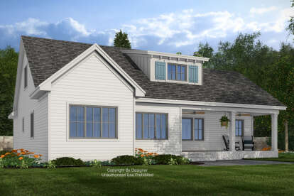 Modern Farmhouse House Plan #098-00654 Elevation Photo