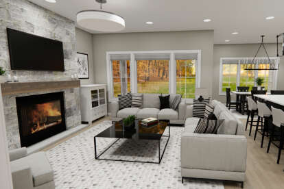 Modern Farmhouse House Plan #098-00654 Additional Photo