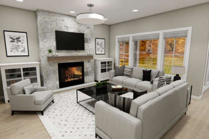 Modern Farmhouse House Plan #098-00654 Additional Photo