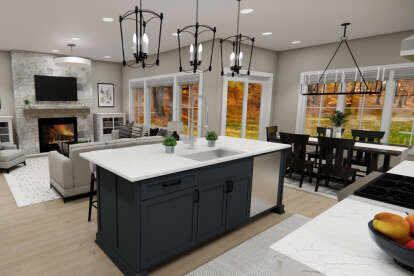 Modern Farmhouse House Plan #098-00654 Additional Photo