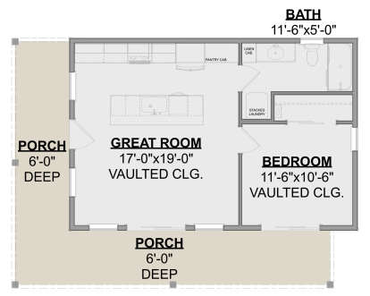 Main Floor for House Plan #1462-00170