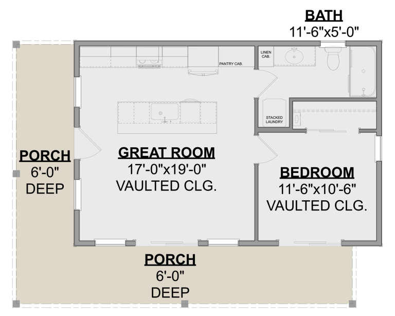 House Plan House Plan #34016 Drawing 1