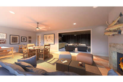 Lake Front House Plan #3125-00033 Additional Photo