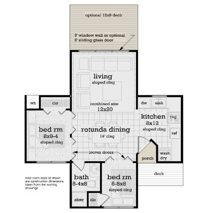 Main Floor for House Plan #048-00313