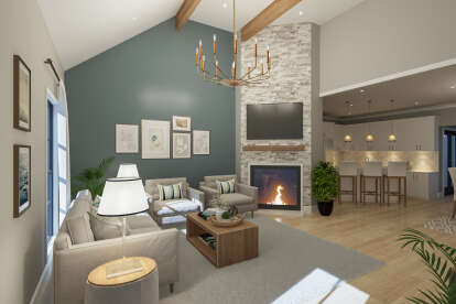 Modern Farmhouse House Plan #048-00314 Additional Photo
