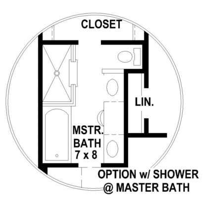 Floorplan 3 for House Plan #053-00456
