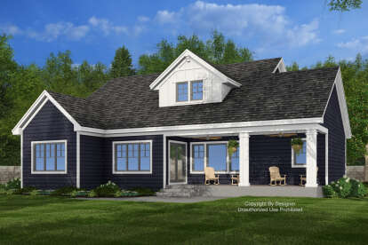 Craftsman House Plan #098-00656 Elevation Photo
