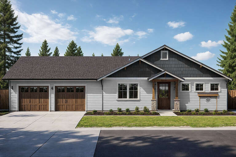 House Plan House Plan #34022 Front Elevation 