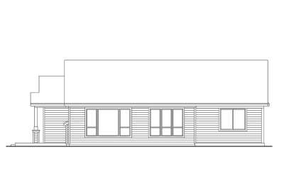 Craftsman House Plan #035-01183 Elevation Photo
