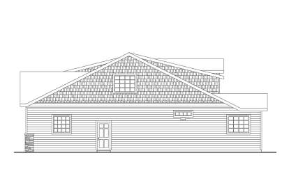 Modern Farmhouse House Plan #035-01184 Elevation Photo