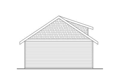 Craftsman House Plan #035-01185 Elevation Photo