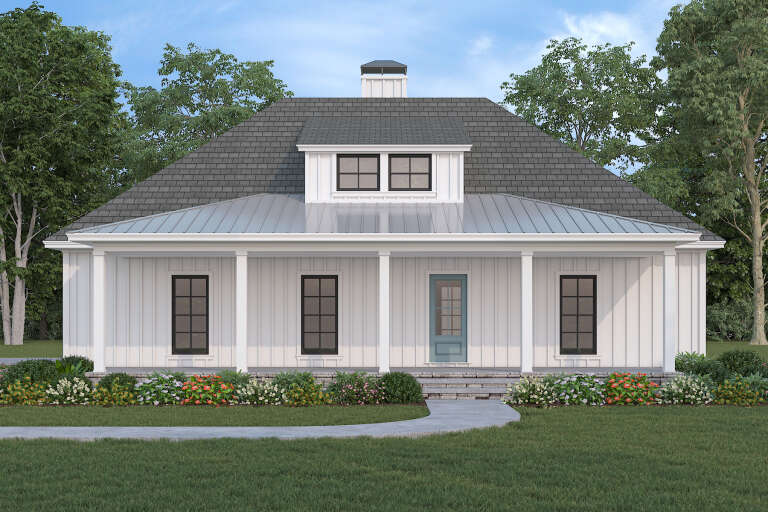 House Plan House Plan #34026 Front Elevation 