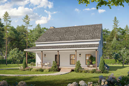 Modern Farmhouse House Plan #7568-00038 Elevation Photo