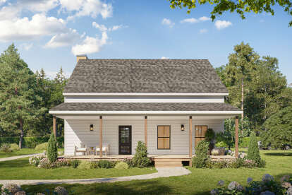 Modern Farmhouse House Plan #7568-00038 Elevation Photo