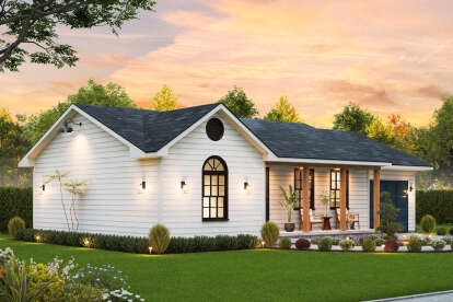 Country House Plan #699-00456 Elevation Photo