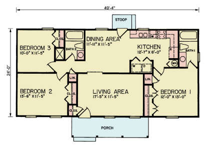 Main Floor for House Plan #699-00457