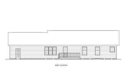 Modern Farmhouse House Plan #699-00458 Elevation Photo