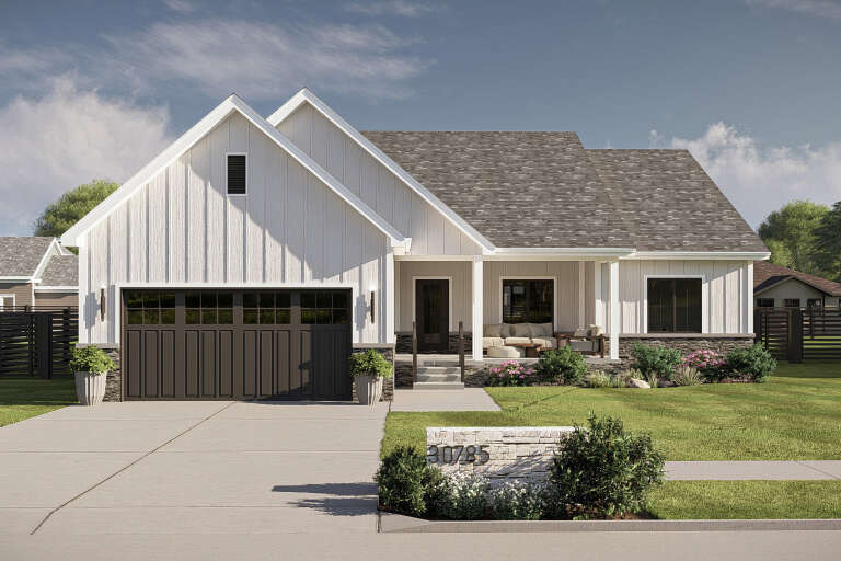 House Plan House Plan #34036 Front Elevation 