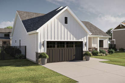 Modern Farmhouse House Plan #963-01180 Elevation Photo