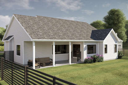Modern Farmhouse House Plan #963-01180 Elevation Photo