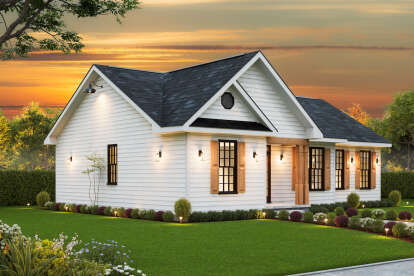 Country House Plan #699-00460 Elevation Photo