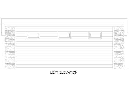 Contemporary House Plan #940-01342 Elevation Photo