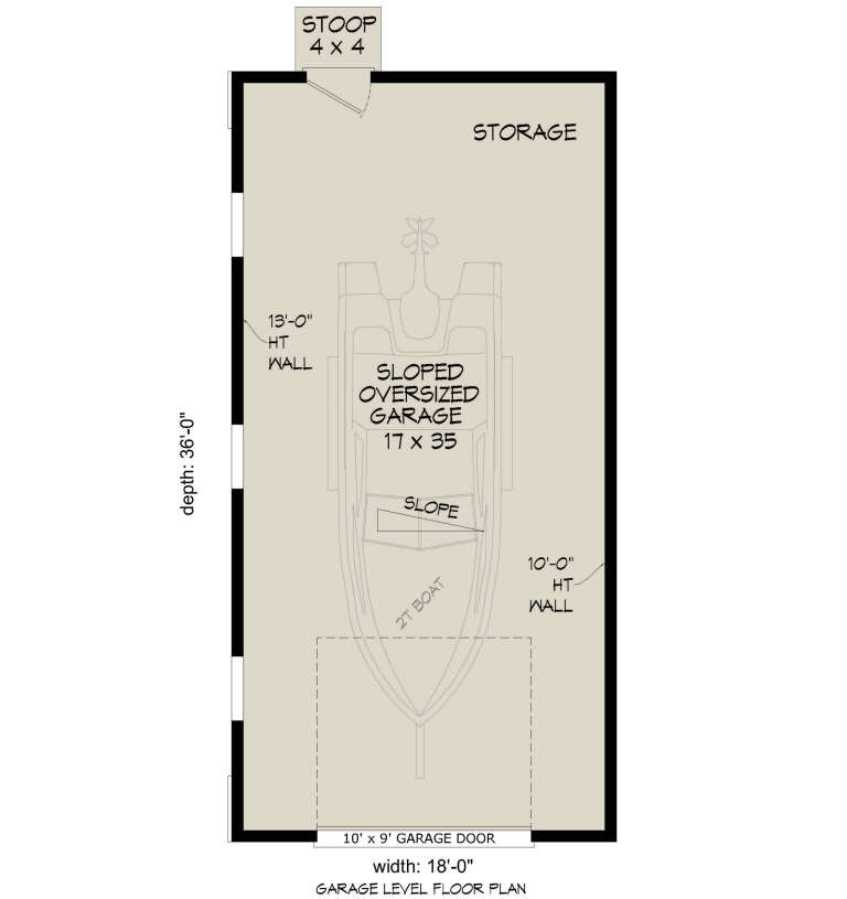 House Plan House Plan #34040 Drawing 1