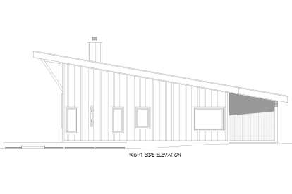 Barn House Plan #940-01343 Elevation Photo