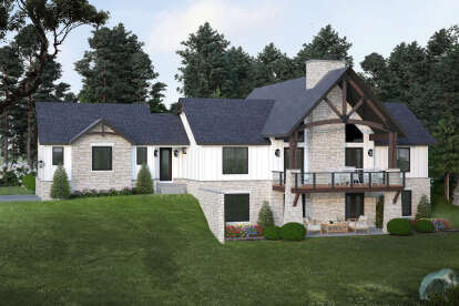 Craftsman House Plan #940-01344 Elevation Photo