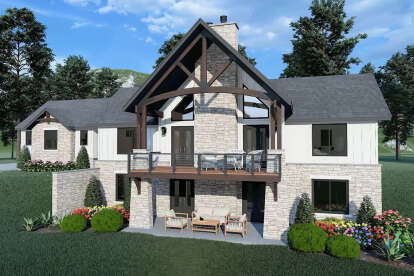 Craftsman House Plan #940-01344 Elevation Photo