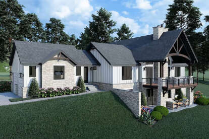 Craftsman House Plan #940-01344 Elevation Photo