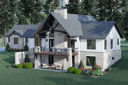 Craftsman House Plan #940-01344 Elevation Photo