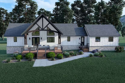 Craftsman House Plan #940-01344 Elevation Photo