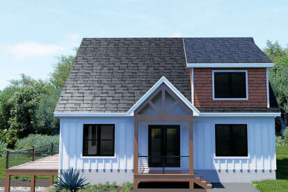 Craftsman House Plan #940-01345 Elevation Photo