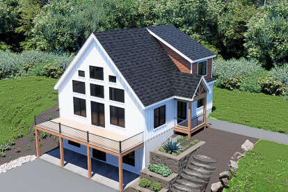 Craftsman House Plan #940-01345 Elevation Photo