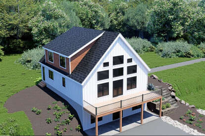Craftsman House Plan #940-01345 Elevation Photo